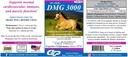 SU-PER DMG 3000 Horse Supplement - Prestakuntza eta errendimenduaren euskarria Liquid - Immune eta Muscle Funtzio kardiobaskular normala onartzen du - 1 Gallon, 4 Hileko hornidura