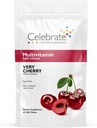 Merayakan Vitamin Baritric Multivitamin Soft Chews - Esculity Vitamin & Minemination, Sugar & Gluten Free - Gastric Bypass & Sleeve Gastrectomy Supplemen - Cherry (60ct)