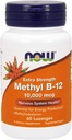 الآن الأغذية Methyl B-12 10000 mcg, 60 Lozenges (Pack of 2)