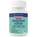 WELMATE - Allergy Relief - Loratadine 10 mg - 24 Hour Relief Antihistamine - Non Drowsy - Runny Nose - Sneezing - Itchy Nose & Throat - Watery Eyes - Indoor & Outdoor Allergy Medication - 100 Count