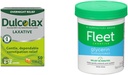 Dulcolax Offication Official laxative for authive Constitation, Basacodol 5 mg tables, 50 เคานต์ & Fleet & Flexive Glycerin Supposition for Alt Constation, Altal Legative Jaar Aleoe Var, 50 Ct