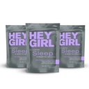 Hey Girl Sleep Tea - Natural Herbal Bedtime Tea Bag with Chamomile, Passion Flower, Valerian Root, Lemon Balm - Calming, Relaxing Yetişkinler Sleepy Night Time Tea - 3packs için Rahatlama Hediyeleri