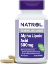 Natrol Alpha Ácido Lipóico 600 mg cápsulas, 30 ct