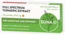 SONA Turmeric Pastilles, Dissolves in mouth, 600% Higher absorption of curcumin compared to capsules