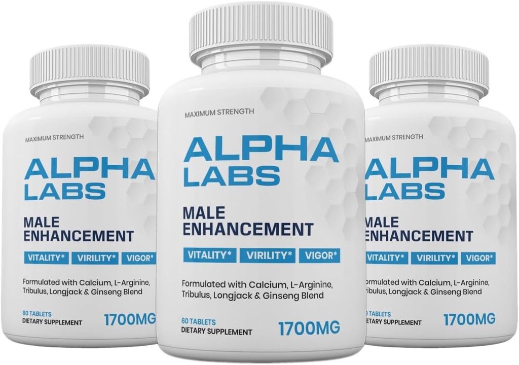 Zonata (3 Pack) Official Alpha Labs Dietary supplement for Male, Natural Formula to Sustain Energy ' Performance Levels, Alphalabs Best Reviews (180 Tablets)