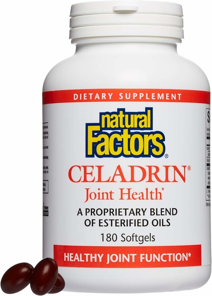 Factors, Celadrin Joint Health, Promotes Flexibility, Mobility and Joint Function, 180 Softgels