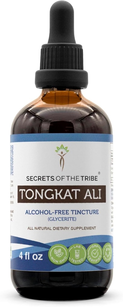Secrets dels Angkat Ali-Free- Alcolid, Cudecrat Tongkat Ali (Eurycoma Longifolia) Dred Root (4 FLZ)