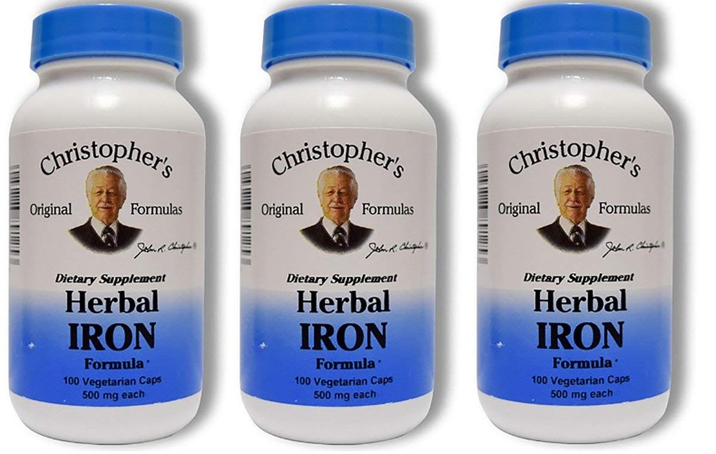 Herbal Iron Formula100 Capchristopher'S Original Formulas