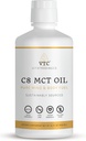 VTC VitaTraTradicingCo. 100% Pure C8 MCT aliejus (124; 3X)