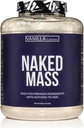 NAKED Vanilja Mass - Kaikki luonnolliset vaniljan painon Gainer Protein Powder - 8lb Bulk, GMO-vapaa, gluteeniton ja soijaton, Ei keinotekoisia ainesosia - 1,260 kaloria - 11 tarjoilut