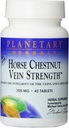 Planetary Herbals Hest Chestnut Vein Styrke Tabletter, 42 Telling