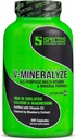 Species Nutrition V-Mineralyze All-Purpose Multivitamin, Vitamin C and D3, Chelated Minerals, Blueberry Extract with Anti-Oxidant Properties, 300 Capsules