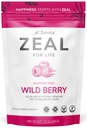 Zurvita - Zeal for Life 30-Day Wellness Bag - Wild Berry (Guarana Free) - Nutritional Supplement for Vitality, Immunity, and Wellness - 420 Grams