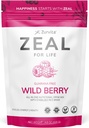 Zurvita - Zeal for Life 30-Day Wellness Bag - Wild Berry (Guarana Free) - Nutritional Supplement for Vitality, Immunity, and Wellness - 420 Grams