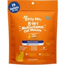 Zesty Paws 8-in-1 Cat Vitamins Mousse - Chicken, 14 Ct