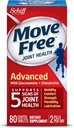 Move Free Advanced, 80 comprimate - Supliment comun de sănătate cu Glucosamină și Chondroitin