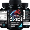 Extra erős nitrogén-oxid kiegészítés 3X Strength L Arginine, Citrulline Malate, AAKG, Beta Alanine - Prémium izom támogató nitrogén booster - Natural Energy & Heart Health Support - 240 kapszula