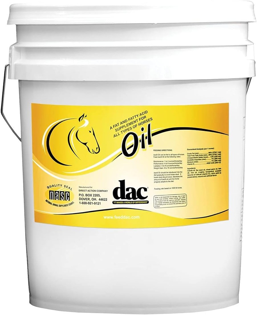 DAC Oil Допълнение за всички коне 5 Gallon