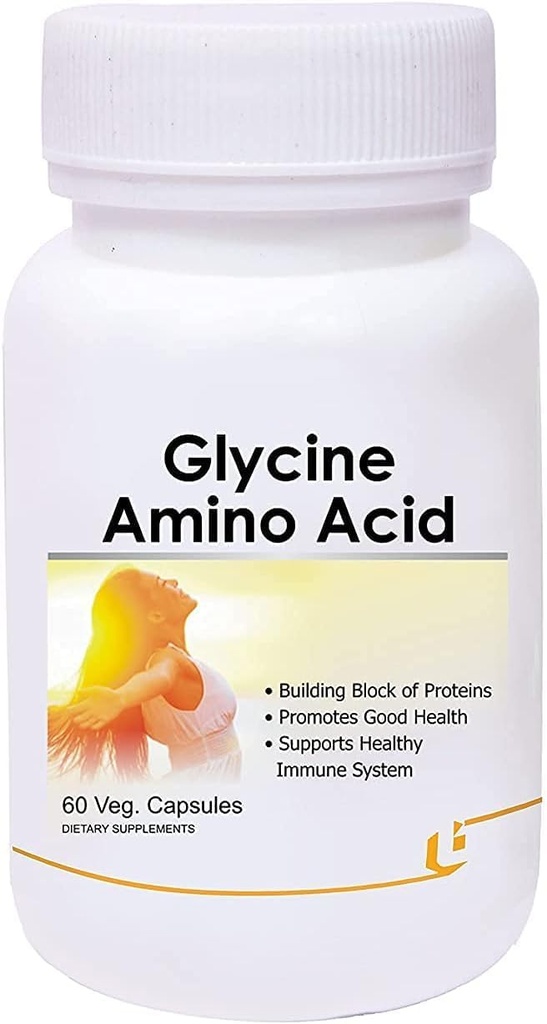Glycine Amino Acid - Pure de 60 Veg Capules