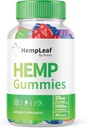 Hemp Leaf Gummies - Uradna Formula - Hemp Leaf Gummies z izvlečkom konoplje, Napredna moč Zen Performance Komp Mešanica, Zen Boost Hemp Gummies maksimalna moč, hitro delujoč Zen Gummie (60 Gummies)