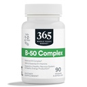 365 by Whole Foods Market, Вітамін B-50 Комплекс, Vegan, 90 капсули