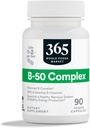 365 by Whole Foods Market, Vitamiini B-50 Complex, Vegan, 90 kapselia