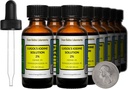 Iodine / 2 פתרון / 12 Oz in Twelve Amber Glass Bottles / Free Droppers