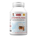 ANDREW LESSMAN Vitamin D3 10,000 IU 180 Capsules - High Potency, Essential for Calcium Absorption, Supports Bone Health, Brain Health, Immune System, More. Small Easy to Swallow Capsules