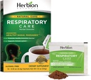 HERBION Naturals Respiratory Care Taimsed graanulid 10 Ct, kogu perele, tervislikule hingamisfunktsioonile, leevendab köha, 10 loendit, 1 pakend