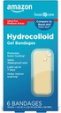 Basic Care Advanced Fast Healing Hydrocolloid Gel Bandages, Большой, 6 кт