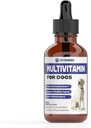 Multivitamin for Dogs | Dog Multivitamin | For Joint Support, Gut & Immune Health, Skin & Heart Health | Dog Vitamins and Supplements | Dog Vitamins Multivitamin | Dog Supplements & Vitamins | 1 fl oz