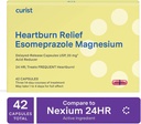 Curist Ezomeprazol 20mg Kapsule Oneskorené-Release - Acid Reflux Medicine for Heartburn Relief - 42 Count Capsules - Acid Reflux Relief