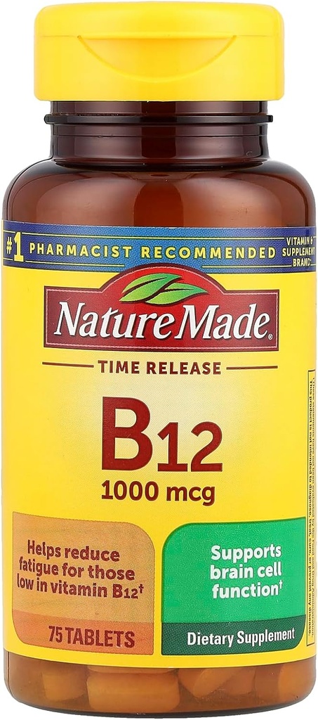 Natur laget, vitamin B-12 1000 mg, 75 ct
