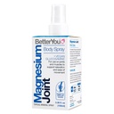BetterYou Magnesium Joint Body Spray - Muscle Relief Spray - Topical Magnesium Cloreto e Glucosamina - Refrigeração Menthol e Eucalyptus - 3,38 oz