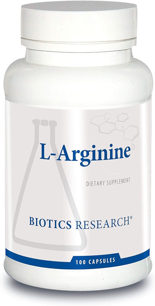 ไบโอติกวิจัย L Arginine, Amino December, การก่อสร้างบล็อกสําหรับกล้ามเนื้อ, การออกกําลังกาย, การสนับสนุนเนื้อเยื่อเชื่อมต่อ, Nigric Oxide Booster, การสนับสนุนสุขภาพคาร์ดิโอคอล, 100 Capsoles