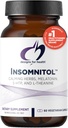 Designs for Health Insomnitol Capsules - Sleep Aid for Adults with Melatonin, L-Theanine + 5-HTP - Calming Herbs Valerian, Lemon Balm + Passionflower - Vegan + Non-GMO Sleep Supplement (60 kapslar)