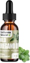 Wild Oregano Oil 1oz Bottle - California Natural - Immune System & Digestive Support - Propagácia zdravia a zdravého trávenia Gut - 100% Vegetarián - 70% Carvatrol - Bylinné doplnky - 1oz