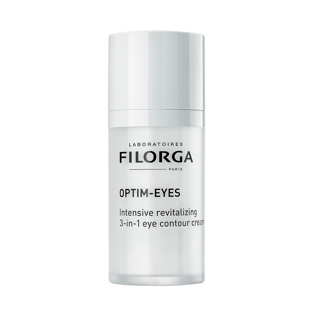 Filorga Opthy- Eye Cream, Revitalizing 3- in- 1 Skin Treatment for Rapid Reduction of Dark Circles, Wrinkles & Puffiness Around the Eyes, 0,5 fl. oz.