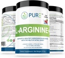 PURE L-Arginine+ L- Arginine+, L- Arginine L Citrulline CoQ10 y Más! Apoyo a la presión sanguínea, colesterol, energía, flujo sanguíneo, desarrollo muscular &gt; Más (mango trópico)