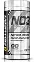 Cellucor NO3 Chrome Nitric Oxide Supplements with Arginine Nitrate for Muscle Pump & Blood Flow, 90 Capsules, G4