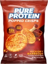 Proteina purea, kriskopiak, odol-barbakoa, proteina altuko snacka, 12G proteina, 1.27oz, 12. kondea