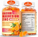 Calcium Magnesium Zync Gummies with D3 &B6 &K2,1000mg Calcumium Gummey with 300 Magnesium sumpium sumpium sumpium for Memuns and Teens, Ssugara free (201).