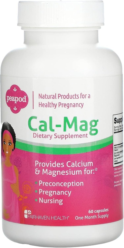 Fairhaven Health, Peapod, Cal- Mag, 60 Capsules