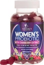 Redberry ilə Qadınlar üçün probiotik - PH Balance, Digestive Health, Vaginal & Immune Support, 3 milyar CFU, Qadınlar Probiotik Gummy - 120 Gummies