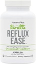 Natures Plus GI Natural Reflux Ease, Vanilla - 60 Žuvacie tablety - Rýchla podpora trávenia - Vegetariánska, bezlepková - 60 porcií