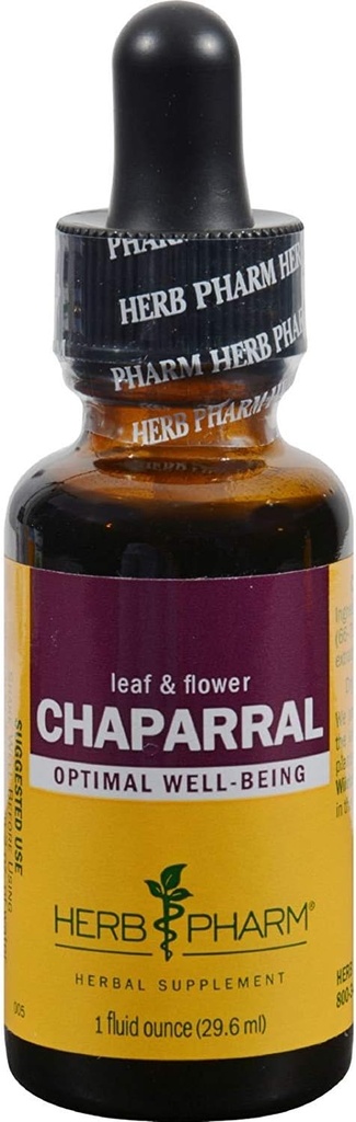 Herb Pharm Dropper Chaparral - 1 oz