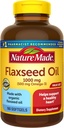Flaxseed 기름 1000 mg Softgels의 심장 건강을 위한 180 조사