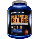 BodyTech Whey Protein Isolate Powder, Rich Chocolate Flavor, 25g Protein per Serving, High Concentrated Protein Powder with Amino Acids & BCAAs for Men and Women, Gluten Free, 5 lb, 71 Servings